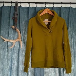 Cozy Green Sweatshirt